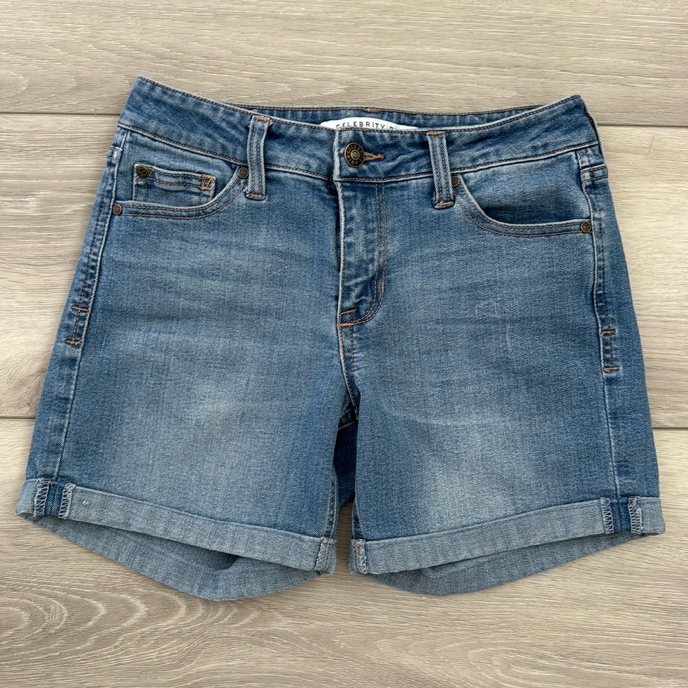 Celebrity Pink Denim Shorts Size 1 Size 25